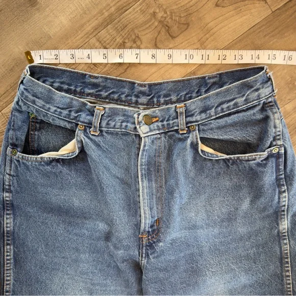 Vintage CHIC 1980’s denim mom jeans size 32 - Picture 3 of 10